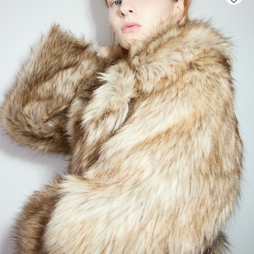 Fluffy coat